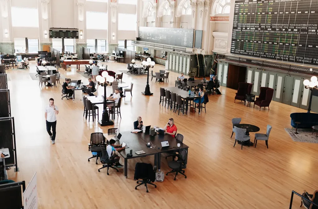 Access membership trading floor