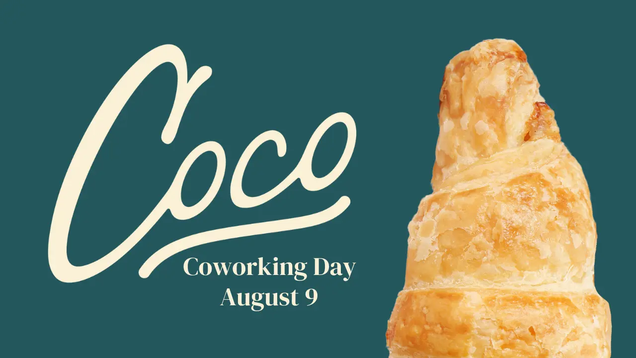 Croissant Coworking Day (YouTube Thumbnail)